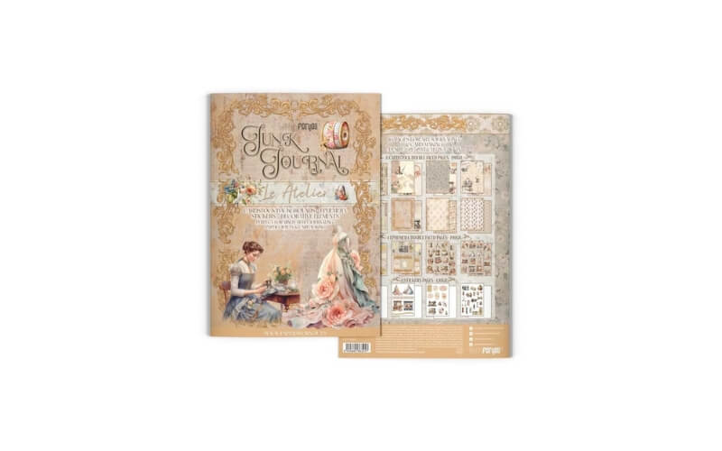 Junk Journal A4 Le Atelier Papers for You
