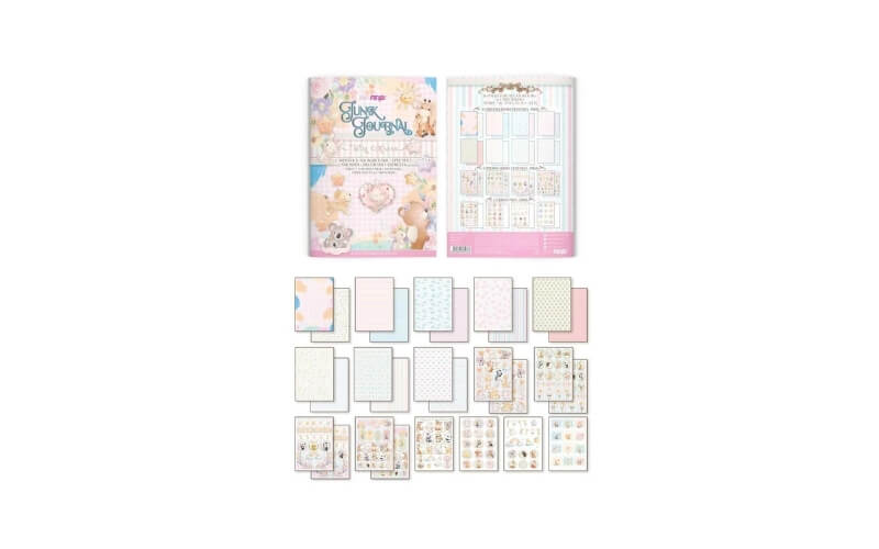 Junk Journal A4 Total Cuteness Papers for You
