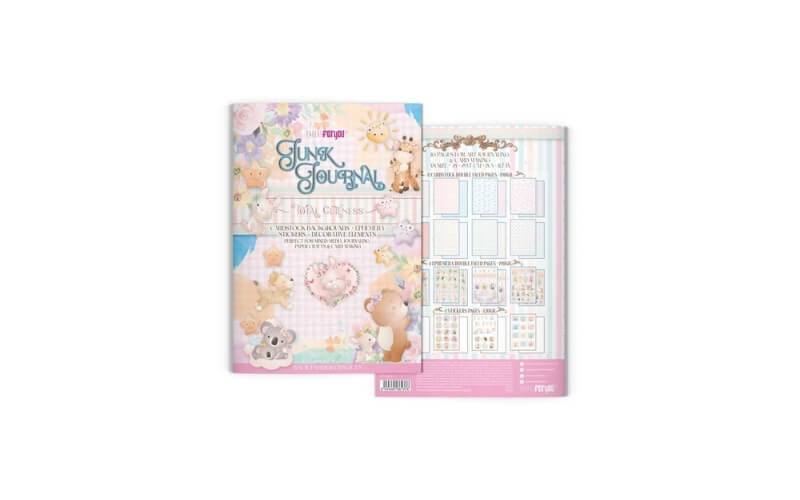 Junk Journal A4 Total Cuteness Papers for You