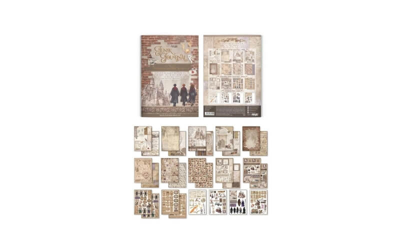 Junk Journal A4 Wizarding Adventure Archives Papers for You