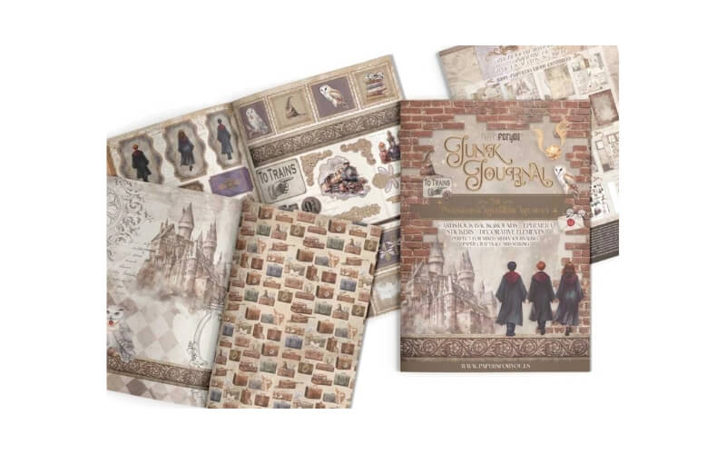 Junk Journal A4 Wizarding Adventure Archives Papers for You