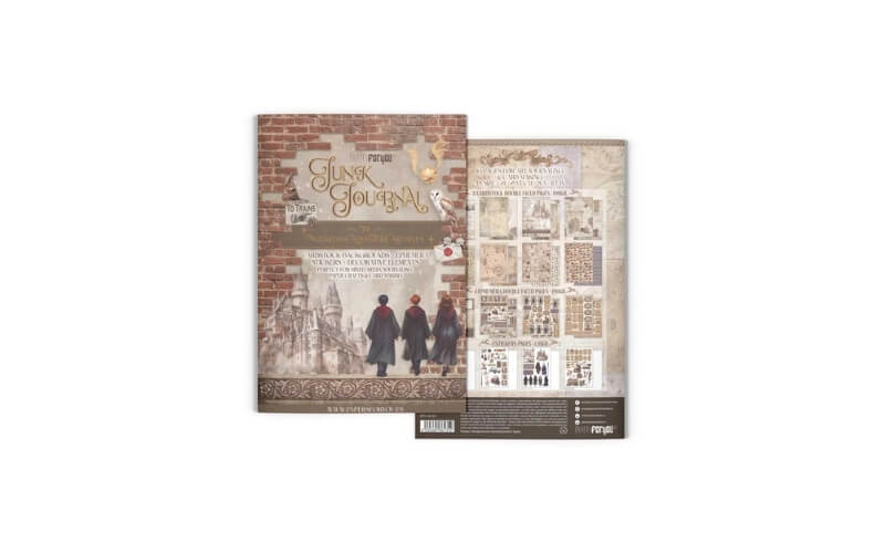 Junk Journal A4 Wizarding Adventure Archives Papers for You