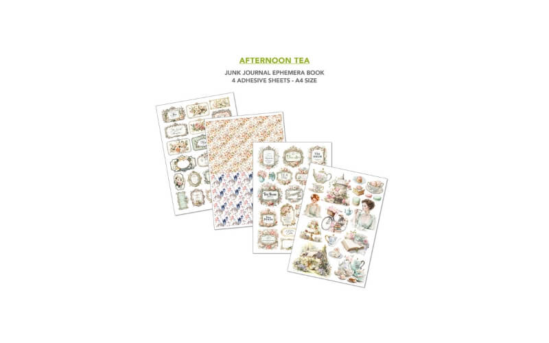 Junk Journal Afternoon Tea Ciao Bella
