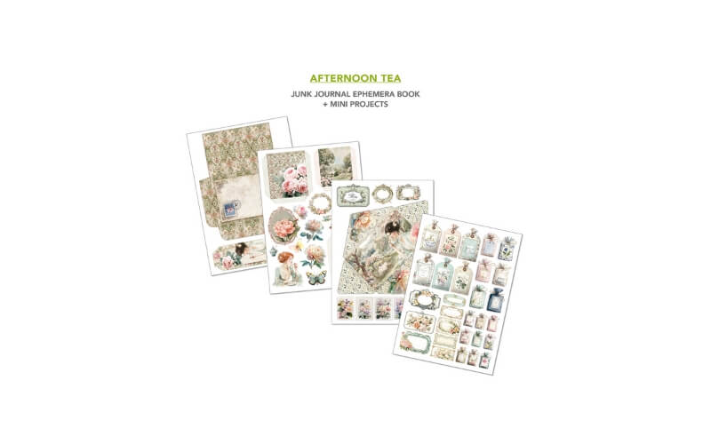 Junk Journal Afternoon Tea Ciao Bella