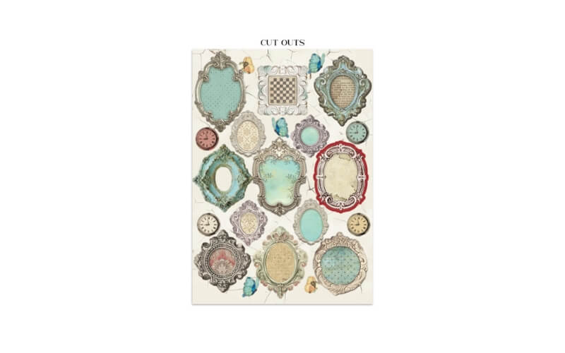 Junk Journal Alice in Kerstmis Stamperia