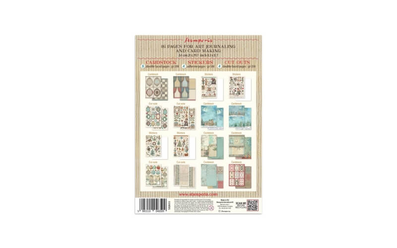 Junk Journal Alice in Kerstmis Stamperia