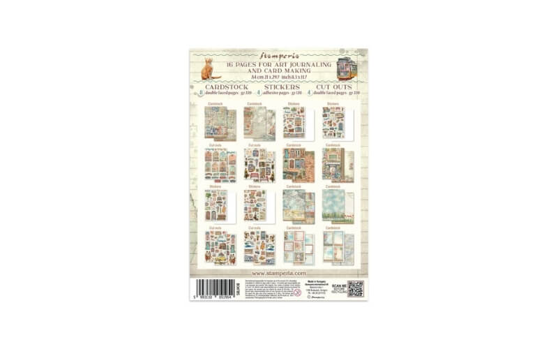 Junk Journal Art of Travelling Stamperia