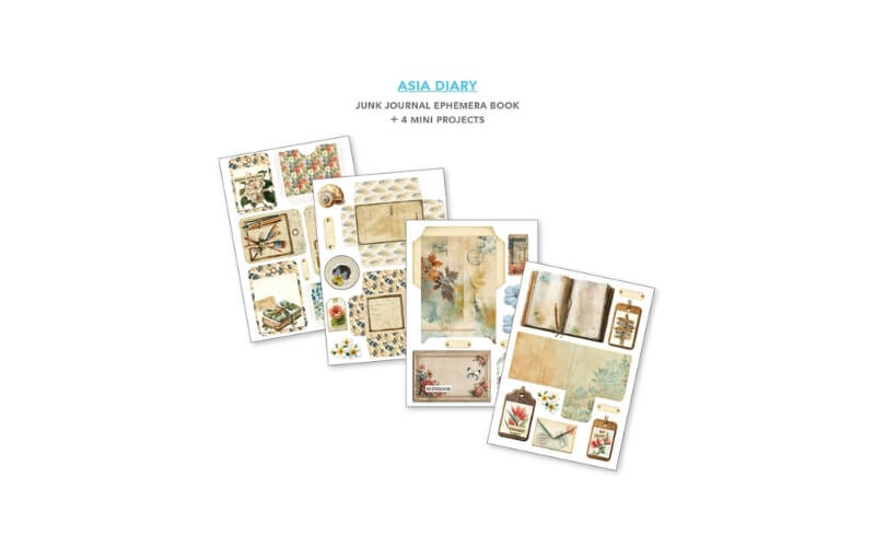 Junk Journal Asia Diary Ciao Bella