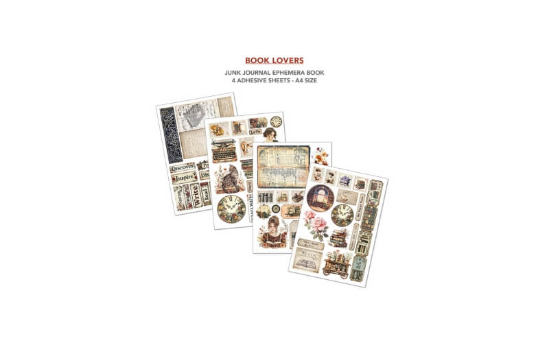 Junk Journal Book Lovers Ciaobella
