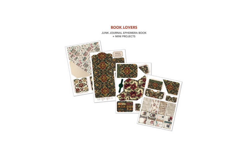Junk Journal Book Lovers Ciaobella