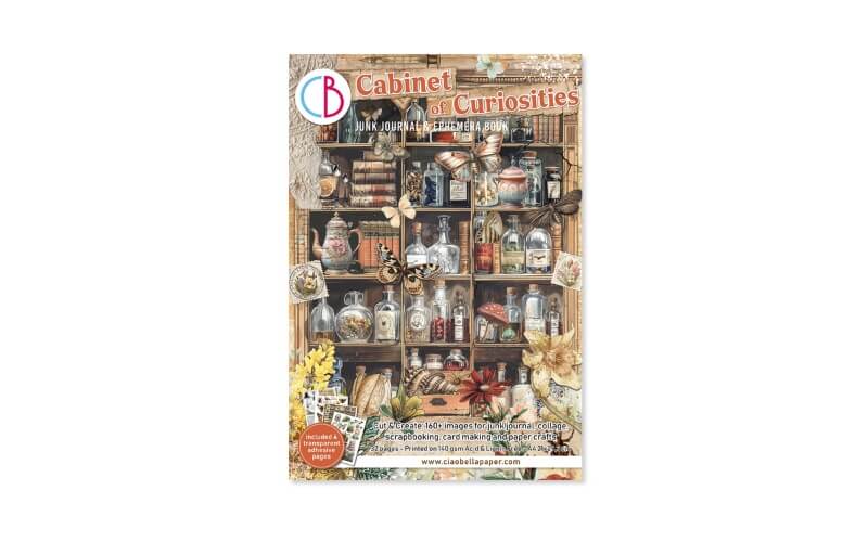 Junk Journal Cabinet of Curiosities Ciao Bella