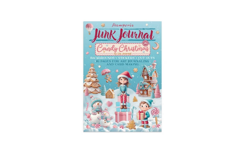 Junk Journal Candy Christmas Stamperia