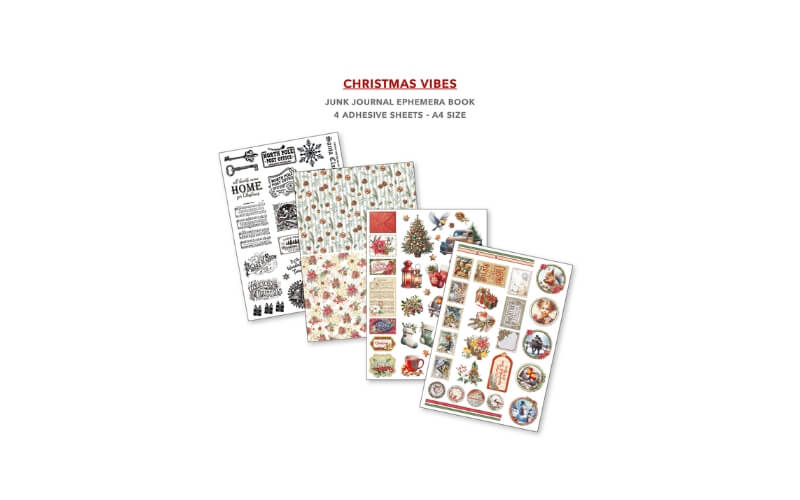 Junk Journal Christmas Vibes Ciao Bella