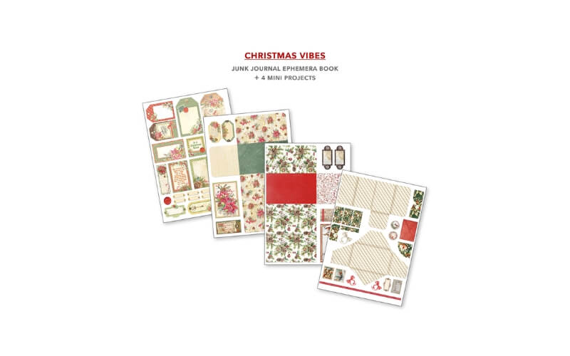Junk Journal Christmas Vibes Ciao Bella