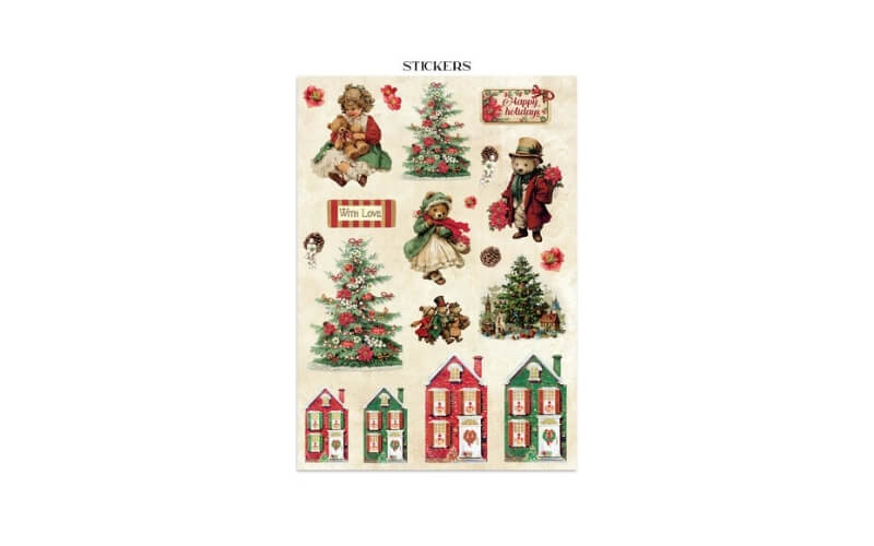Junk Journal Classic Christmas Stamperia