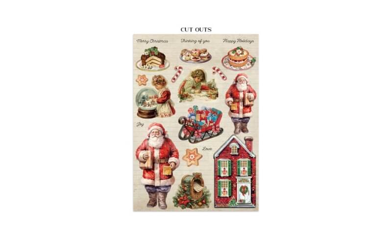 Junk Journal Classic Christmas Stamperia
