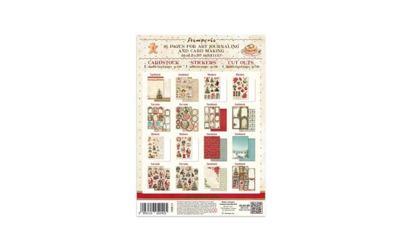 Junk Journal Classic Christmas Stamperia