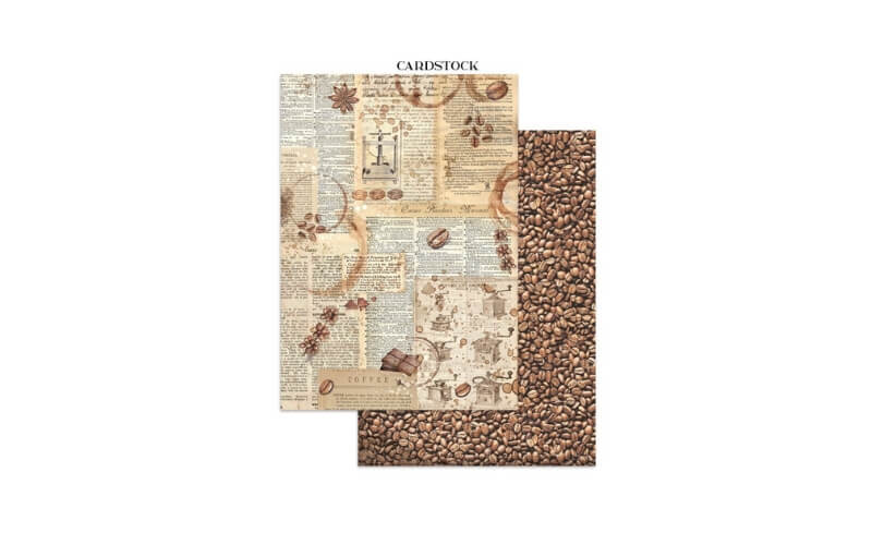 Junk Journal Coffee and Chocolate Stamperia