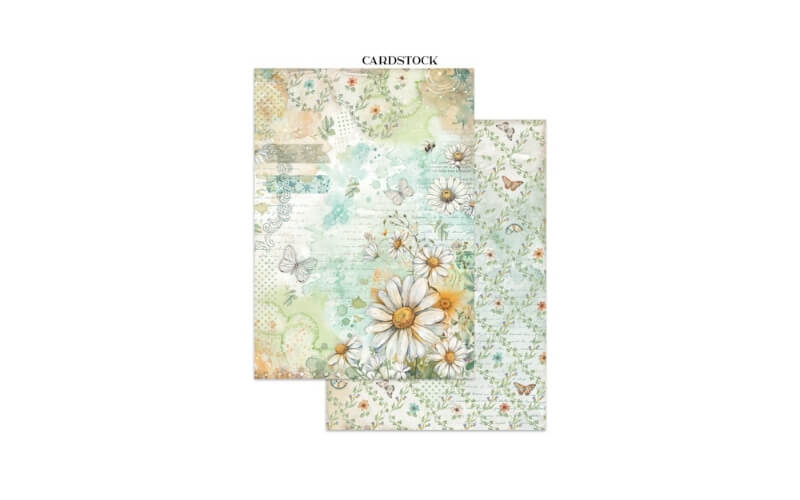 Junk Journal Daisy Art Stamperia