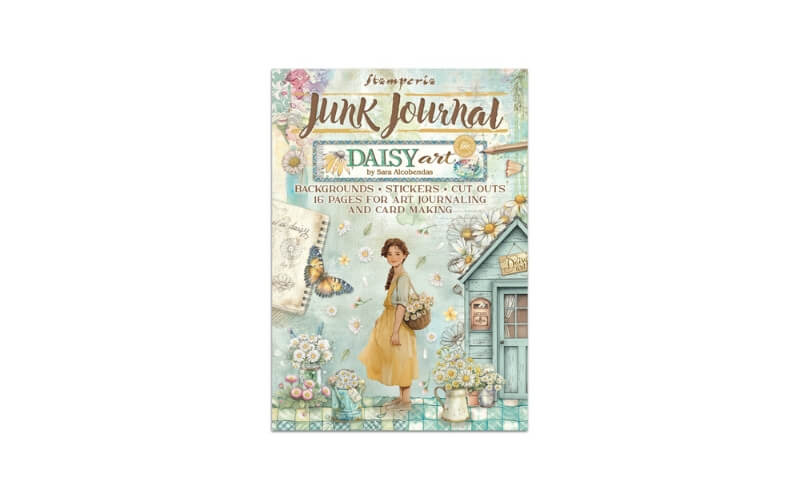 Junk Journal Daisy Art Stamperia