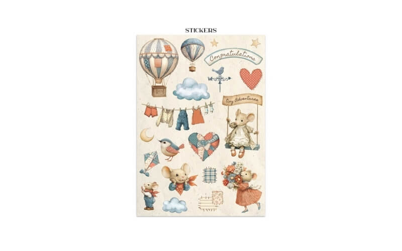Junk Journal Family Stamperia
