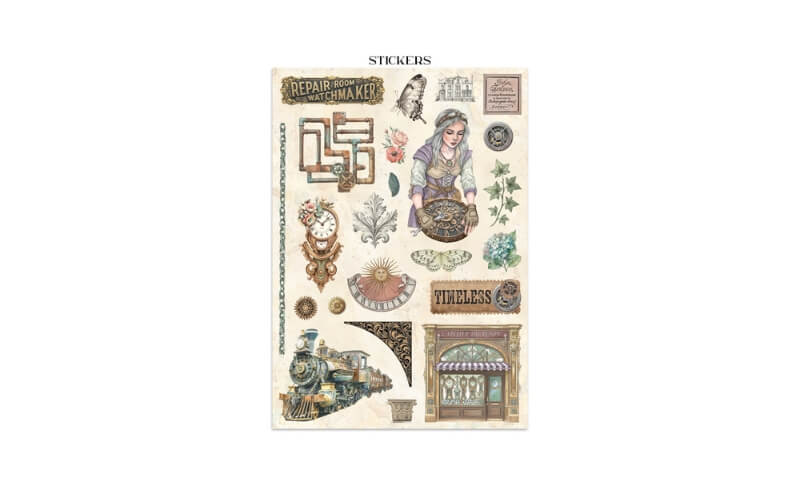 Junk Journal Gardens of Time Stamperia