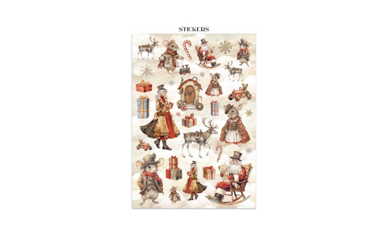 Junk Journal Gear up for Christmas Stamperia