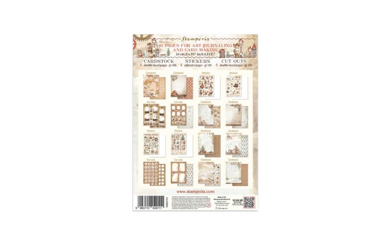 Junk Journal Gear up for Christmas Stamperia