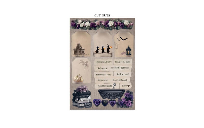 Junk Journal Halloween Stamperia
