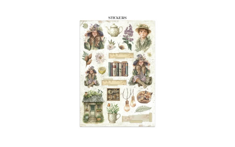 Junk Journal Herbarium Silvae Stamperia