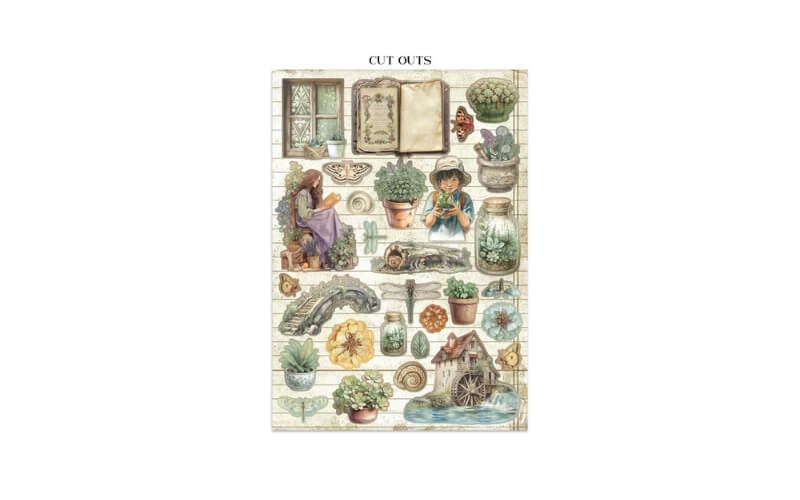 Junk Journal Herbarium Silvae Stamperia