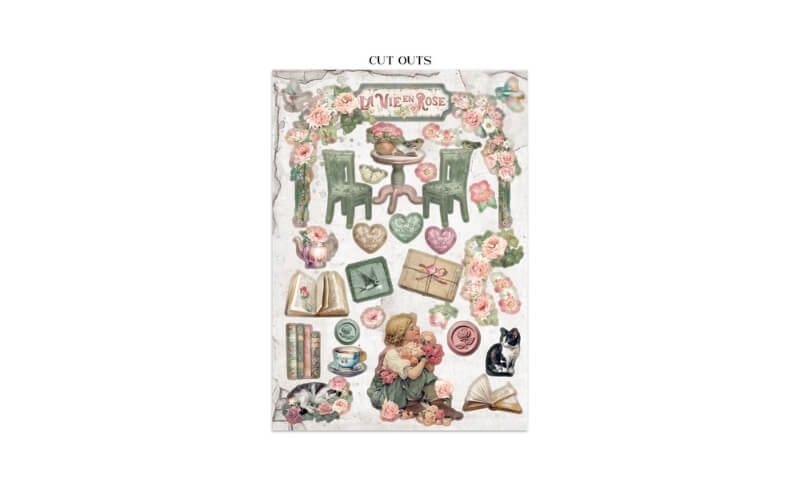 Junk Journal House of Roses Stamperia