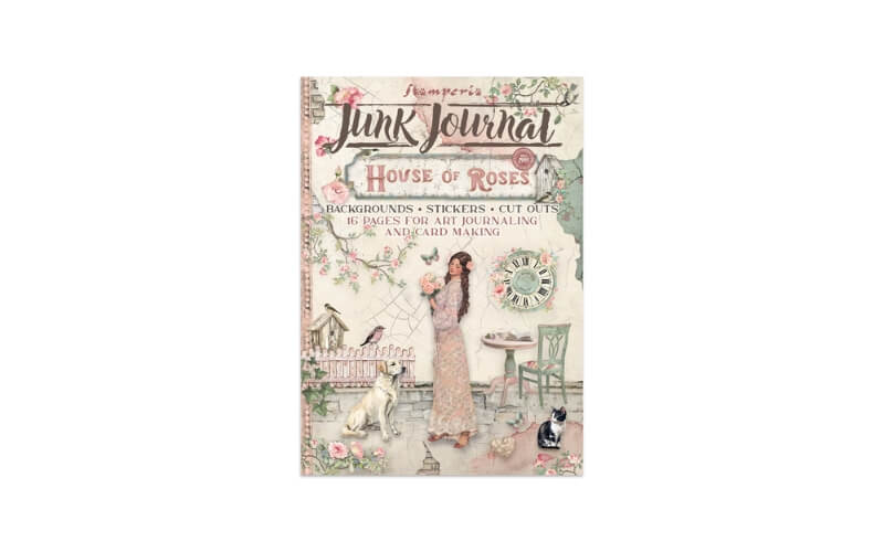 Junk Journal House of Roses Stamperia