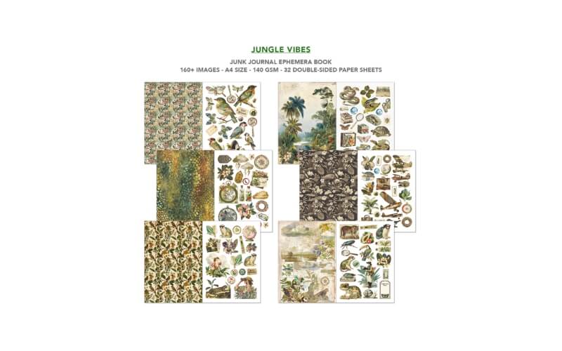 Junk Journal Jungle Vibes Ciao Bella