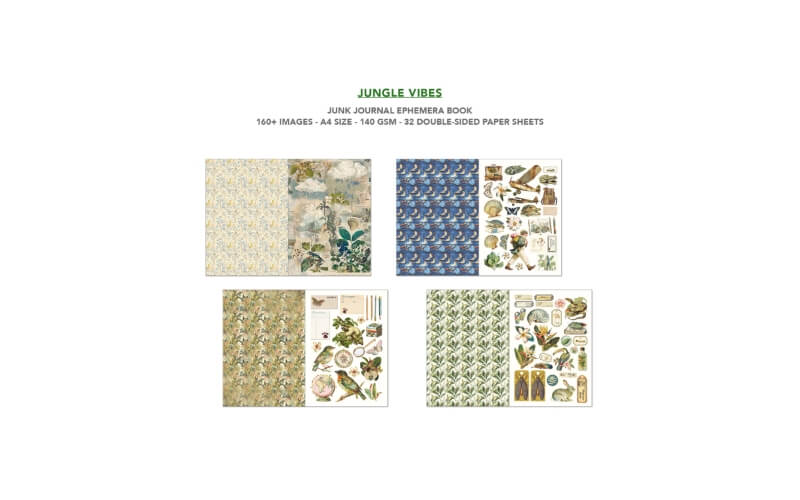 Junk Journal Jungle Vibes Ciao Bella