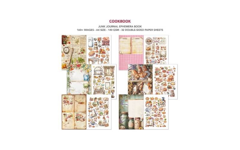 Junk Journal Kookboek Ciaobella