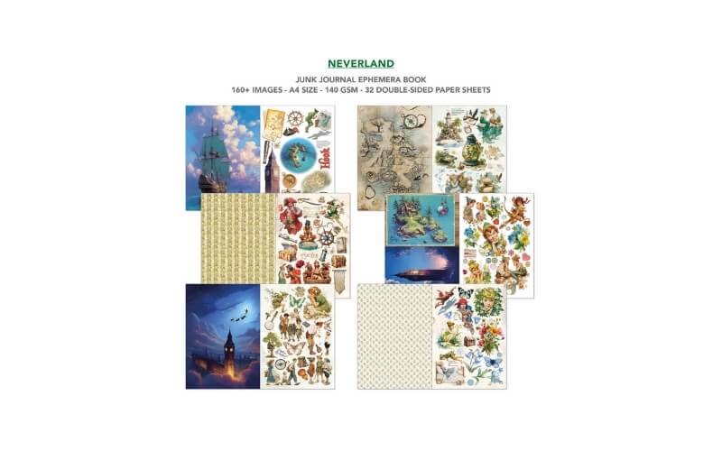 Junk Journal Neverland Ciao Bella