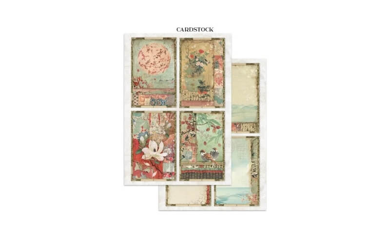 Junk Journal Oriental Garden Stamperia