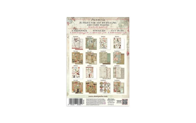 Junk Journal Oriental Garden Stamperia