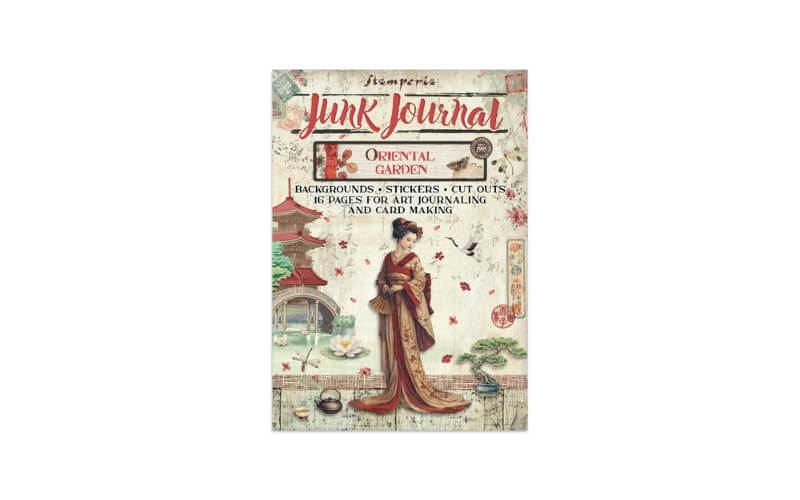 Junk Journal Oriental Garden Stamperia