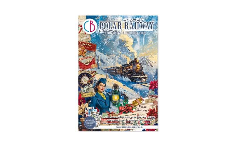 Junk Journal Polar Railway A4 Ciao Bella