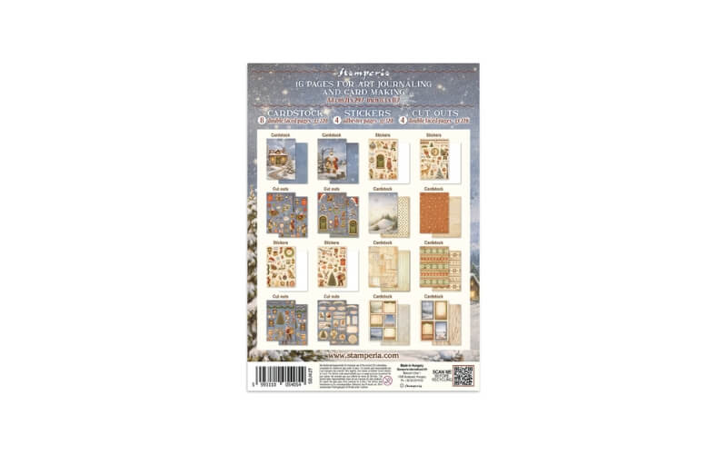 Junk Journal Silent Night Stamperia