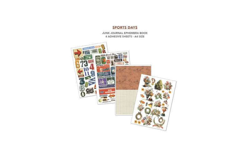 Junk Journal Sports Days Ciao Bella