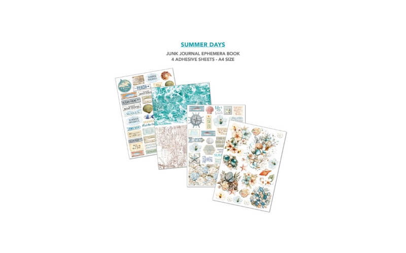 Junk Journal Summer Days A4 Ciao Bella