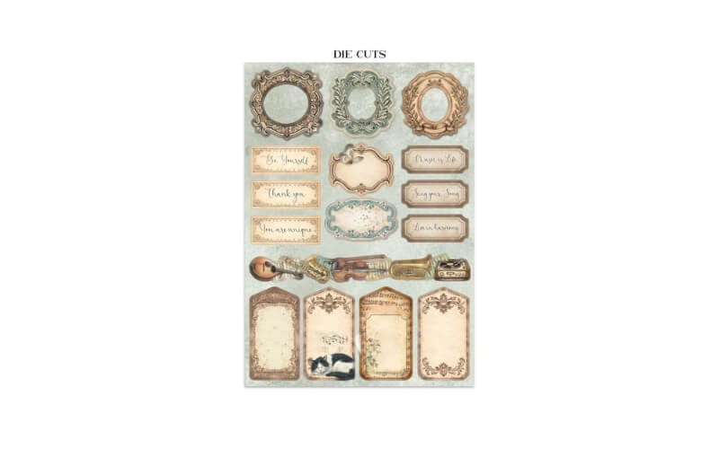 Junk Journal Symphony A4 Stamperia