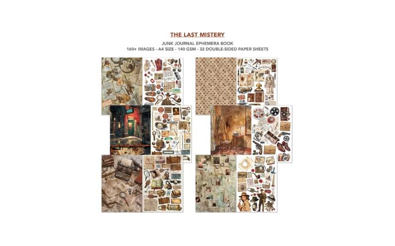 Junk Journal The Last Mystery A4 Ciao Bella