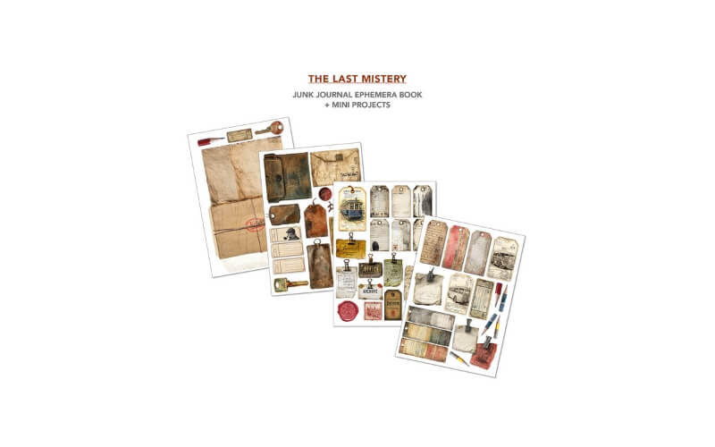 Junk Journal The Last Mystery A4 Ciao Bella