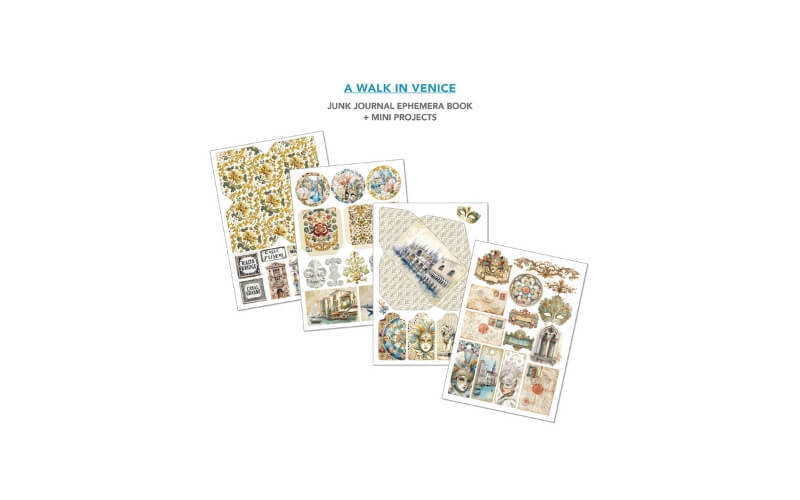 Junk Journal Venice Dream Ciao Bella
