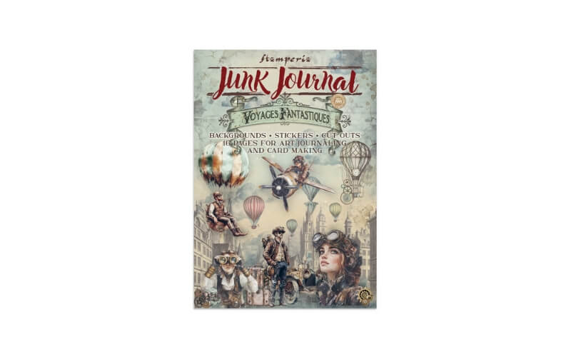 Junk Journal Voyages Fantastiques Stamperia