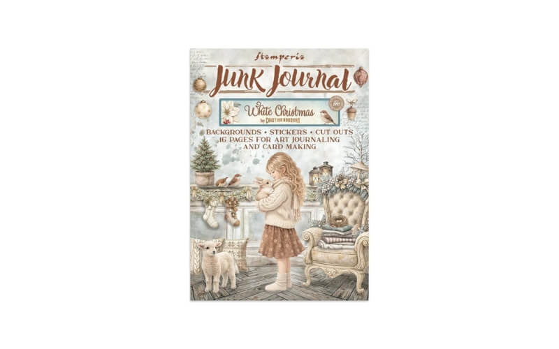 Junk Journal White Christmas Stamperia